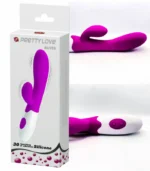 Pretty Love Alvis Andre Vibrator Rabbit 20cm Purple