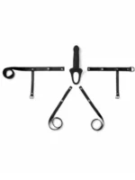 Με Ζώνη Για Άντρες Vibrating Hollow Strap H4 Black - Image 3