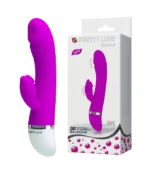 Ο David, είναι ένας εξαιρετικός δονητής κουνελάκι, σε μωβ χρώμα