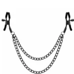 αλυσίδα θηλών μαύρη