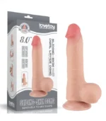 8in Ομοίωμα Πέους Dual Layer Dong I - Image 4