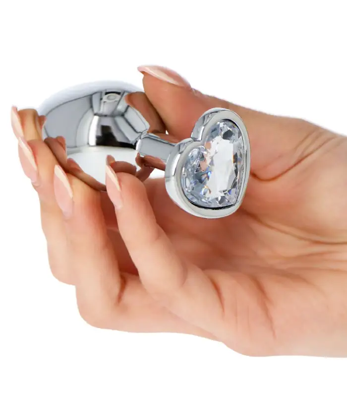 Πρωκτική σφήνα σε ασημί χρώμα,