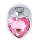η σφήνα με κόσμημα Heart Shaped Butt Plug