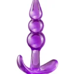 Yours Triple Bead Anal Plug Purple