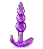 Yours Triple Bead Anal Plug Purple