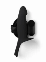 Με Ζώνη Για Άντρες Vibrating Hollow Strap H4 Black - Image 2