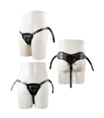 Strap-on Black Miracle Interaction, είναι μια καταπληκτική και εύχρηστη ζώνη στραπον