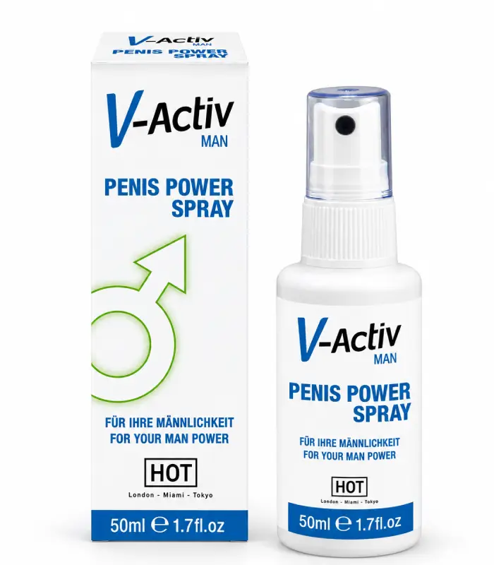 Σπρέι Ανδρικής Διέγερσης HOT V-Activ Penis Power