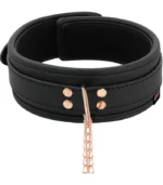 bdsm sex toys Κολάρο Λαιμού & Κλιπ Θηλών Black Gold