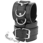 Χειροπέδες Black Handcuffs Leather