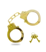 Metal Handcuffs Χειροπέδες Μεταλλικές χρυσές