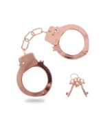 Metal Handcuffs Χειροπέδες Μεταλλικές ροζ χρυσές