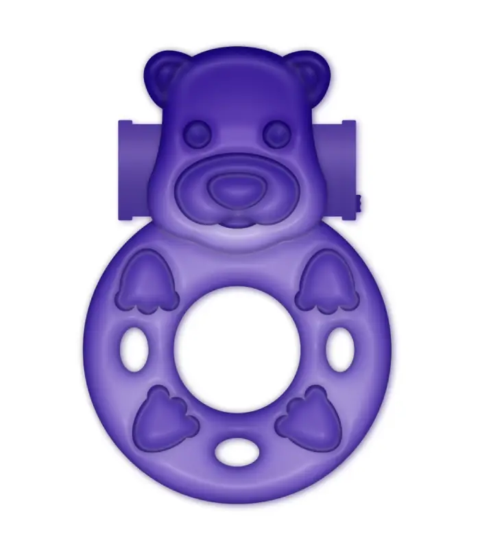 Δαχτυλίδι Πέους Με Δόνηση Κοάλα μωβ