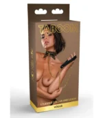 ερωτικό βοήθημα Κολάρο Λαιμού & Λουρί Black Gold Taboom