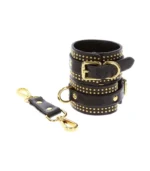 ερωτικό βοήθημα Studded Ankle Cuffs Set Χειροπέδες