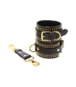 ερωτικό βοήθημα Studded Wrist Cuffs Set Χειροπέδες