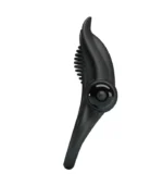 ανδρικό ερωτικό αξεσουάρ Δαχτυλίδι Πέους Δελφίνι μαύρο