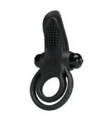 ανδρικό ερωτικό παιχνίδι Δαχτυλίδι Πέους Δελφίνι μαύρο