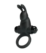 Δαχτυλίδι Πέους Rabbit Black