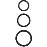 Δαχτυλίδια Πέους Stamina Set Black