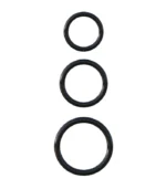 Δαχτυλίδια Πέους Stamina Set Black