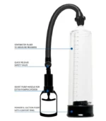 ανδρικό ερωτικό αξεσουάρ Μεγεθυντής Πέους Power Pump