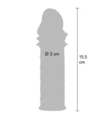 ανδρικό ερωτικό αξεσουάρ Προέκταση Πέους Power Sleeve Clear