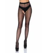 για γυναίκες Καλσόν Αυτοκινήτου Sheer Crotchless Pantyhose
