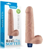 9in Rechargeable Vibrating Ρεαλιστικός Δονητής ομοίωμα πέους