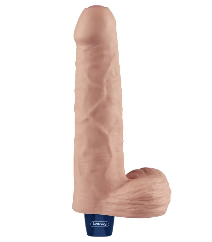 ερωτικό παιχνίδι 9in Rechargeable Vibrating Ρεαλιστικός Δονητής
