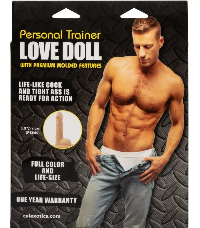 ερωτικό παιχνίδι Personal Trainer Φουσκωτή Ανδρική Κούκλα