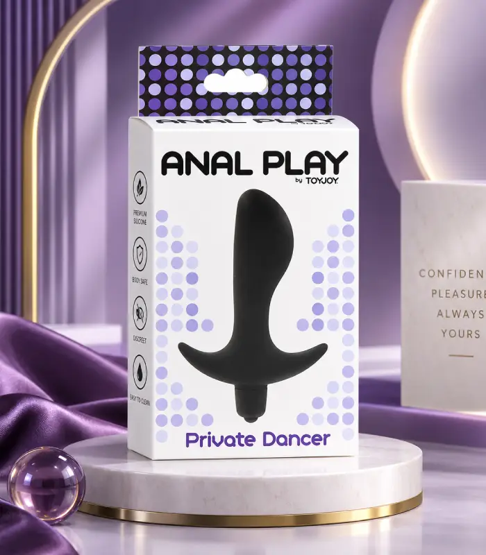 Δονούμενη Πρωκτική Σφήνα Σιλικόνης ToyJoy