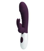 Naughty Bunny Rabbit Δονητής Κουνελάκι σκούρο μωβ