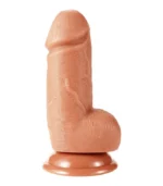 Ρεαλιστικό Ομοίωμα Πέους 14 cm INFERNO με Βεντούζα