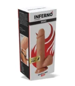Ρεαλιστικό Ομοίωμα Πέους 16 cm INFERNO με Βεντούζα dildo sex toys